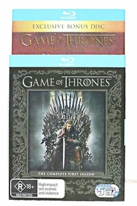 Game of Thrones Complete Seasons 1 & 2 on (Blu-ray) - Picture 1 of 2