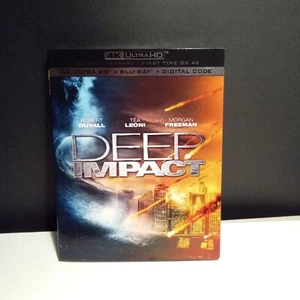 DEEP IMPACT (4K UHD) + (BLU-RAY) (REGION FREE) (BRAND NEW & SEALED) - Picture 1 of 2