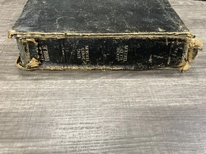 VINTAGE Holy  REFERENCE BIBLE  King James version LOOSE LEAF EDITION - Picture 1 of 12