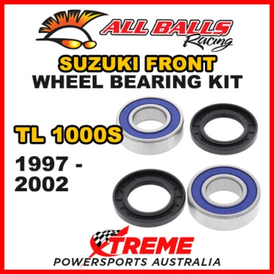Kit de rolamento de roda dianteira All Balls 25-1276 para Suzuki TL1000S 1997-2002 - Imagem 1 de 2