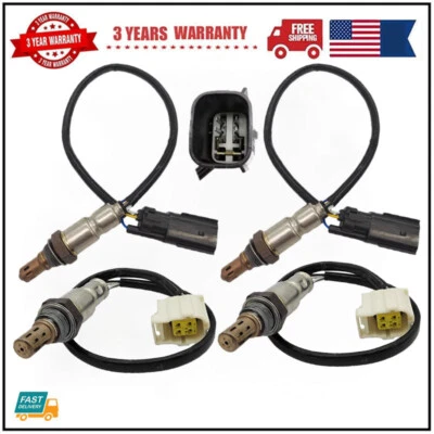Sensor de oxígeno aguas arriba+aguas abajo 4 piezas para Dodge Charger 6,2 L supercargador 2017-2020 Foto 1 de 4