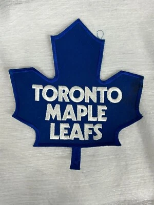 Toronto Maple Leafs Embroidered Jersey Iron On Patch Large 10" X 9" NHL Hockey - Image 1 of 2