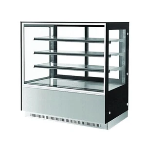 Bonvue Modern Double Glazed 3 Shelves Three Tiers Cake Food Display Fridge - Picture 1 of 1