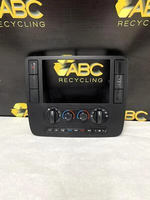2004-2007 Ford Freestar Front Temperature Climate Control w/ Radio Bezel Foto 1 de 4