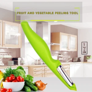 Carrot Potato peeler /vegetable fruit food slicer cutter Stainless Steel kni XL - Picture 1 of 10