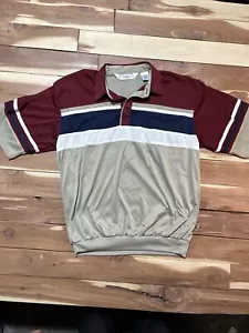 Camisa polo vintage Classics by Palmland manga corta para hombre talla L alta bloques de colores - Imagen 1 de 6