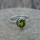 Peridot Gemstone 925 Starling Silver Black Friday Ring Jewelry All Size SS-397
