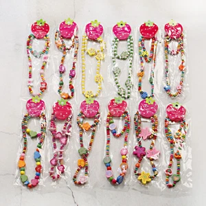 120 Set Girl Cute Pink Heart Bead Kid Child Necklace Bracelet Jewelry Sets Gifts - Picture 1 of 27
