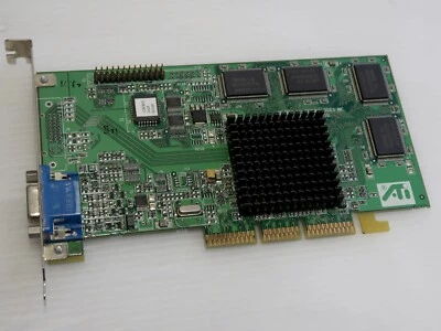 ATI Rage 128 PRO, 16MB SDR, 128 BIT, AGP 4x, Dell 041MJU, VIDEO CARD - WORKING! - Image 1 of 4