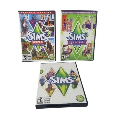 The Sims 3 Game & Expansions PETS Limited Edition & Master Suite PC WIN/MAC  - Image 1 of 4