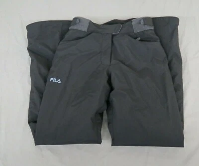 Pantalones de esquí FILA negros aislados impermeables transpirables para mujer XS EXCELENTE ASPECTO Foto 1 de 4