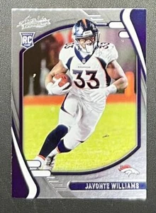 Panini Absolute #115 2021 Javonte Williams Retail (RC) - Imagen 1 de 2