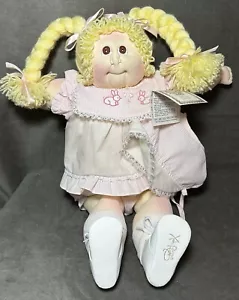 Vintage The Little People Soft Sculpture Cabbage Patch Kids Doll 21" Darlene - Picture 1 of 23