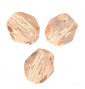 50 Perles Facettes cristal de boheme 4mm - LIGHT PEACH - Imagen 1 de 1