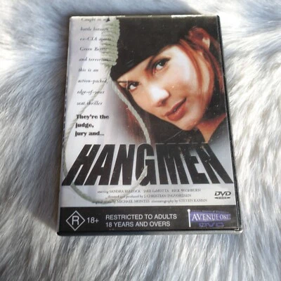 HANGMEN Movie 1987 Vintage American Action Thriller Sandra Bullock R Rated Movie - Image 1 of 4