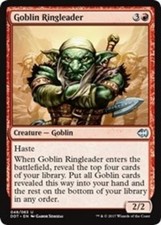 Goblin Ringleader ~ Lightly Played Duel Decks: Merfolk vs Goblins MTG Magic Ulti