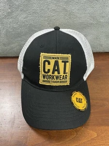 Cat Caterpillar Hat Mesh Trucker Cap OSFM Snapback New With Tags - Picture 1 of 15