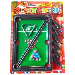 Mini Table Top Pool Table and Accessories Kids Games Billiard Board Play Set - Picture 1 of 12