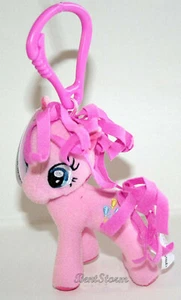 Clip de felpa My Little Pony Pinkie Pie de 4" para mochila cartera cinturón Hasbro nuevo con etiquetas - Imagen 1 de 1