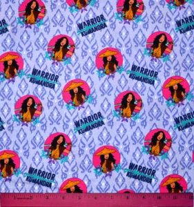 Raya and the Last Dragon Fabric - HALF YARD - Quilting 100% Cotton Disney Purple - Bild 1 von 1