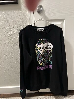 A bathing Ape  / Bape - The Fresh Prince Crewneck Sweatshirt -Asian Sz 3XL /USXL - Image 1 of 3
