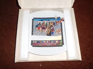 The Story Of Christmas By Eve Licea Journey of the Magi Decorative Plate c/w COA - Bild 1 von 3