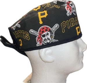 MLB Pittsburgh Pirates Bats Scrub Hat Chemo Cap (PLEASE READ DESCRIPTION!!!) - Picture 1 of 4