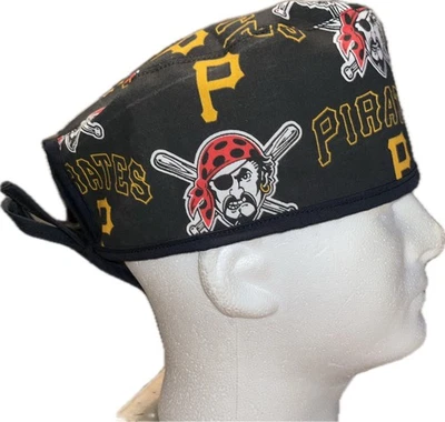 MLB Pittsburgh Pirates Bats Scrub Hat Chemo Cap (PLEASE READ DESCRIPTION!!!) - Image 1 of 4