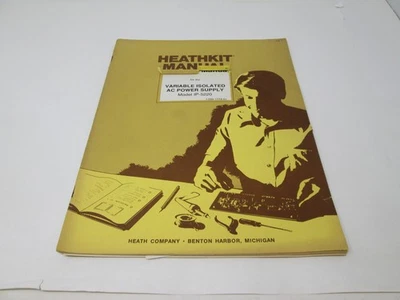 Manual de montaje de fuente de alimentación de CA aislada variable Heathkit IP-5220 Foto 1 de 3