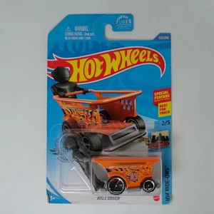 Hot Wheels Aisle Driver HW Ride-Ons 2/5 122/250 Diecast Car Orange 2017 - Picture 1 of 2