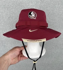 Florida State Seminoles FSU Nike On Field Dri-Fit Boonie Bucket Hat Sz L/XL - Picture 1 of 12