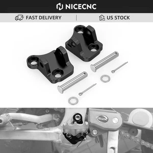 For Yamaha YZ125 250 125X 250X 2017-2023 NICECNC Footpegs Footrests Lowering Kit - Picture 1 of 10