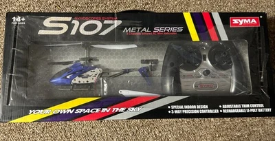 Syma S107 RC Helicopter Metal Mini Remote Control - Image 1 of 4