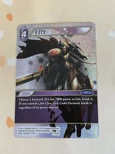 Final Fantasy TCG, Odin, 3-102R, LP, Foil - Bild 1 von 2
