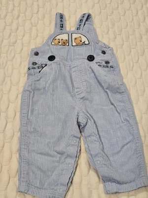 Jersey de una pieza Sesame Street vintage para bebés niños azul claro pana talla 24 meses Foto 1 de 4