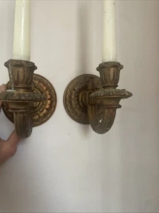 Coppia Di applique in legno Primi 900 - Foto 1 di 3