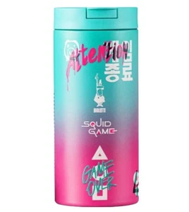 Bialetti x Squid Game 360 ml Travel Mug – Sleek Stainless Steel Thermal Tumbler - Picture 1 of 4