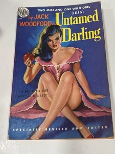 Untamed Darling Jack Woodford Avon No. 403 1952 Driben GGA Eve offering an apple - Picture 1 of 2