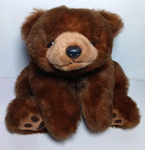 "Oso de peluche grande de peluche Ty Classic Paws Brown Bear 1996 de 18"" sin etiqueta" - Imagen 1 de 3
