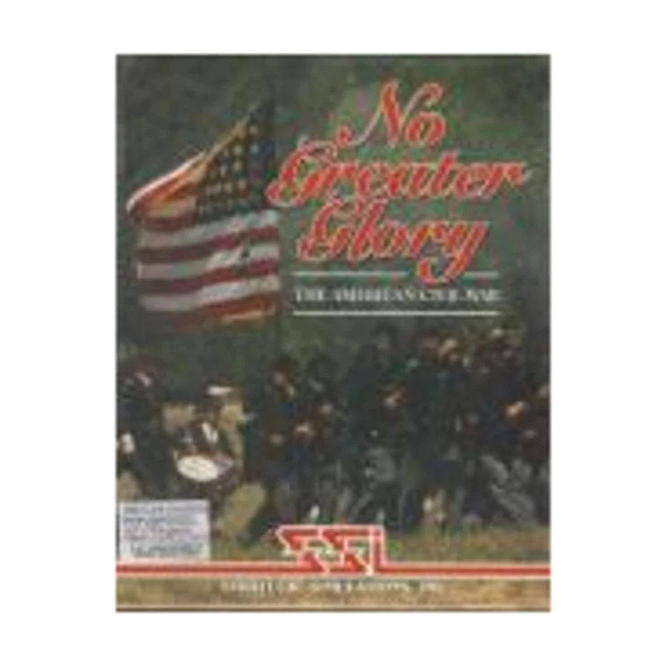 SSI Computer Wargame No Greater Glory - The American Civil War VG+/EX - Image 1 of 1