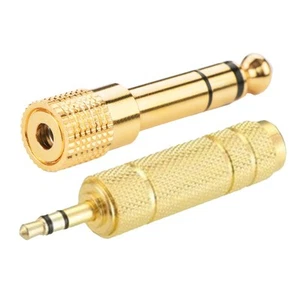 Professional Grade 6 5MM to 3 5MM Microphone Adapter Long Lasting Quality - Afbeelding 1 van 26