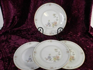 CERVANTES 7261 4 Salad / Dessert Plates Noritake Ivory China Japan VERY FINE - Foto 1 di 5