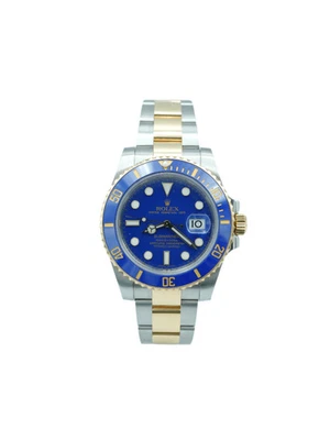 Rolex Submariner Date 116613LB 2009 esfera azul usado 9/10 Foto 1 de 4