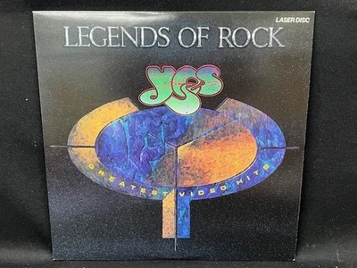 YES - LEGENDS OF ROCK  GREATEST VIDEO HITS - Laserdisc, 1991 A Vision (50181-6) - Image 1 of 3