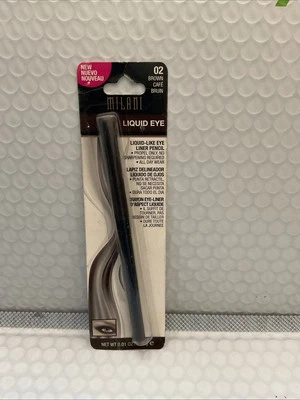 Milani Liquid Eye Liquid-Like Eye Liner Pencil Eyeliner #02 Brown As Is - Image 1 of 2