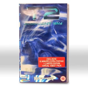 T2 Terminator 2 Judgement Day - T-1000 Edition (UK VHS Cassette) - Picture 1 of 4
