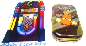 Pokemon Paldea Friends Pawmi Lechonk EMPTY Mini Tin ONLY - Picture 1 of 3