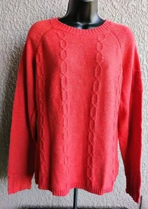 Columbia Women's Lightweight Knit Angora Sweater With Sleeve Pocket, XL - Picture 1 of 5