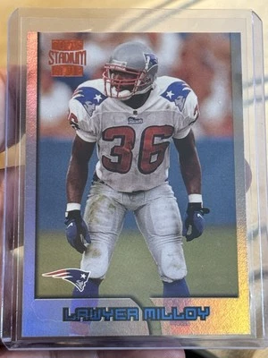 1996 Topps Stadium Club Rookie Lawyer Milloy # 346  - Image 1 of 2
