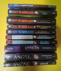 Lot of 10 Buffy the Vampire Slayer & Angel Paperback Books - Bild 1 von 13